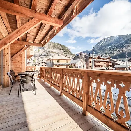 Apartment La Terrasse De Nyon Magnifique T4 Cabine Au Centre Du Village Morzine